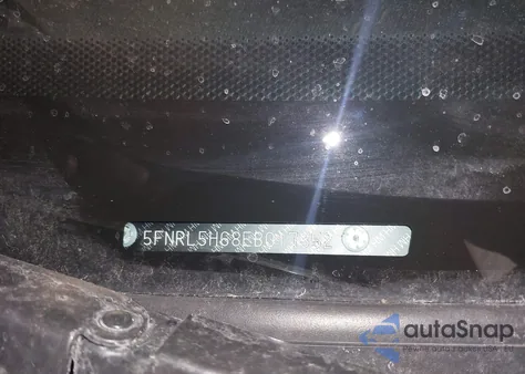 2014 Honda Odyssey Ex-L from USA, damaged, VIN 5FNRL5H68EB017352